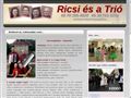 http://ricsitrio.hu ismertető oldala